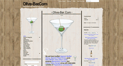 Desktop Screenshot of olive-bar.com